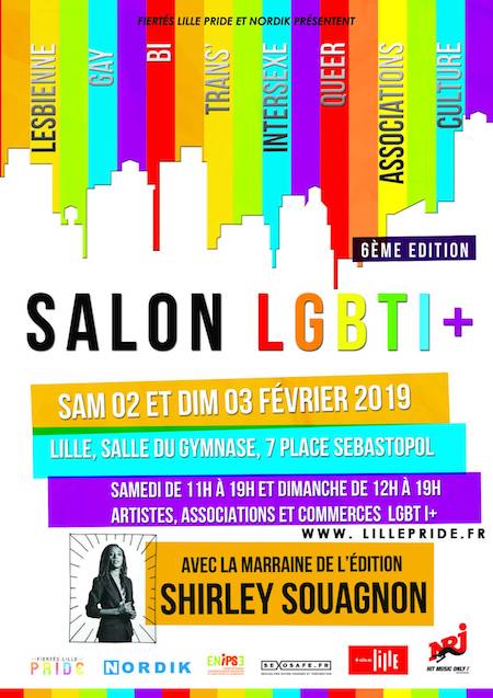Salon LGBTI+ Lille 2-3 février 2019