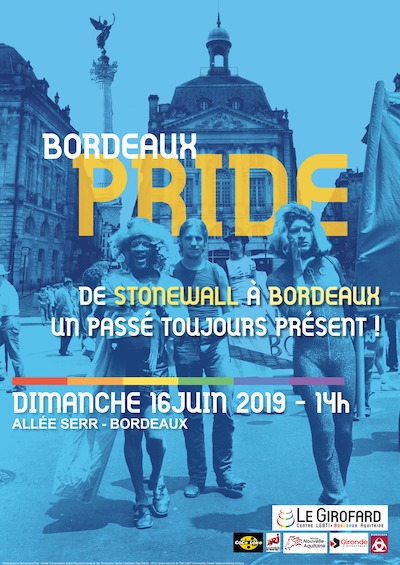 affiche Bordeaux Pride 2019