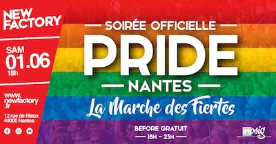 soirée de la Marche des Fiertés Nantes 2019