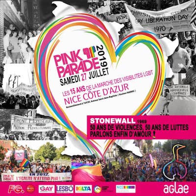 affiche Pink Parade Nice 2019