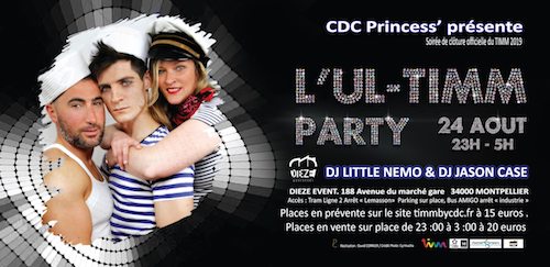 Affiche Ultimm'Party 2019 Montpellier