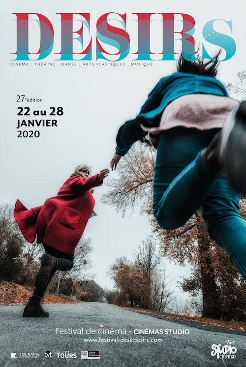 Affiche du festival Désir... Désirs à Tours du 20 au 28 janvier 2020