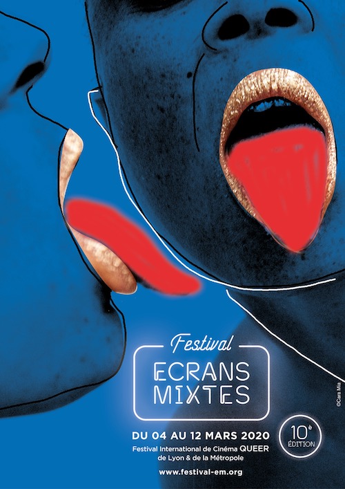 affiche festival Ecrans Mixtes Lyon 2020