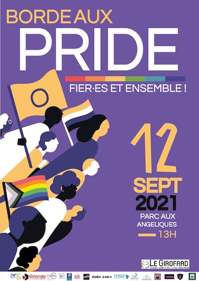 affiche pride bodeaux 2021