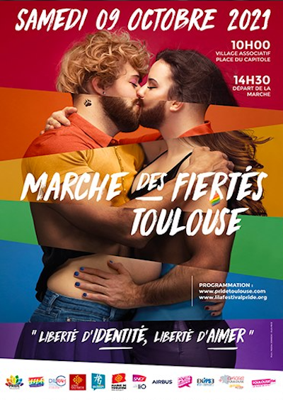 affiche Pride Toulouse 2021