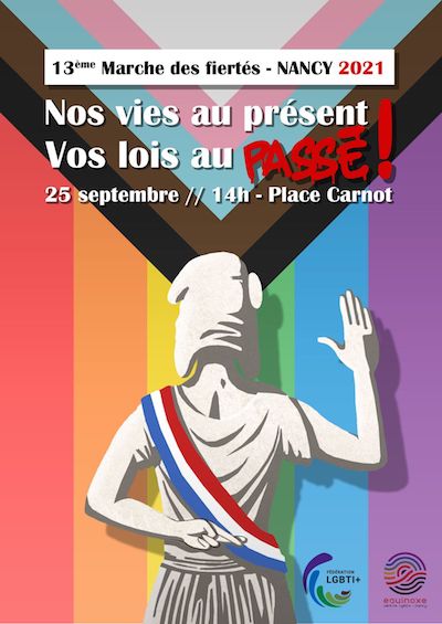 Affiche Pride Nancy 2021