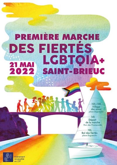 Affiche Marche des Ifertés Saint-Brieux 2022