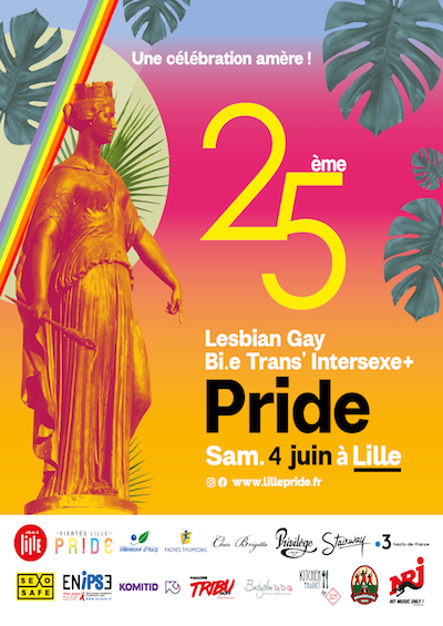 Affiche Pride Lille 2022