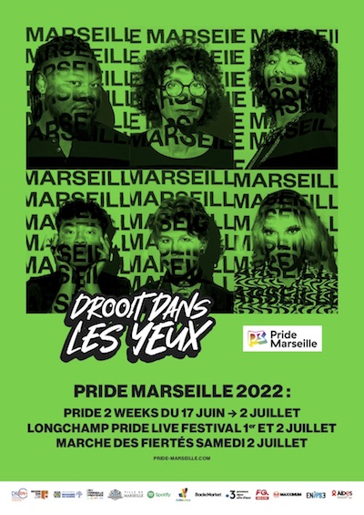 Affiche Pride Marseille 2022