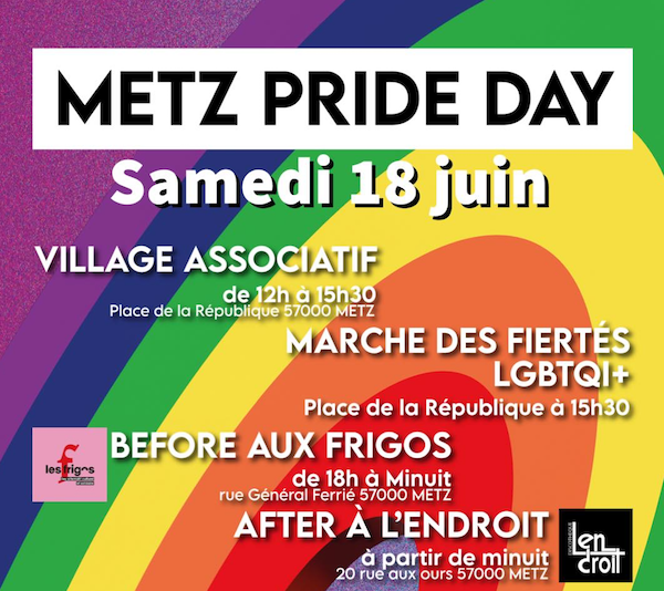 Flyer Metz Pride Day 2022