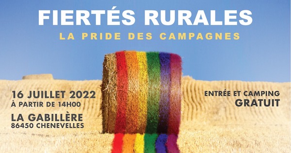 Visuel Marche des Fiertés Rurales Chenevelles 2022