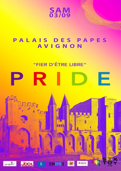Affiche Pride Avignon 2022