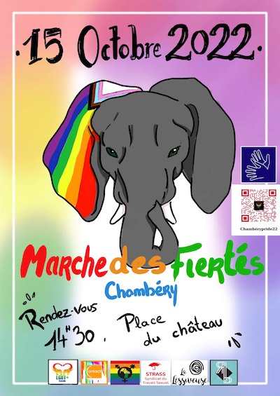 Affiche Pride Chambéry 2022