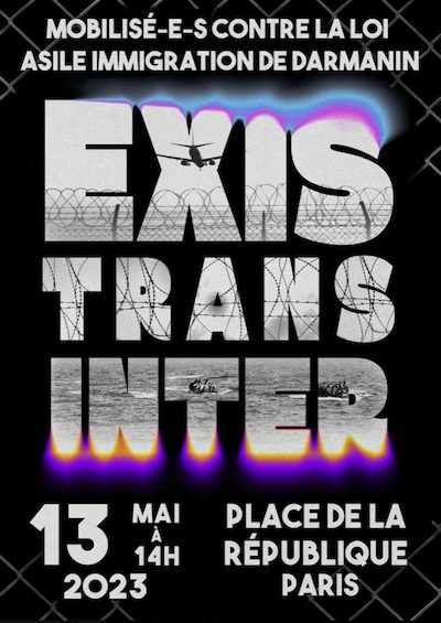affiche del'ExisTransInter 2023 13/5 à Paris