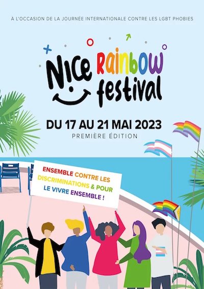affiche Nice Rainbw Festival 2023