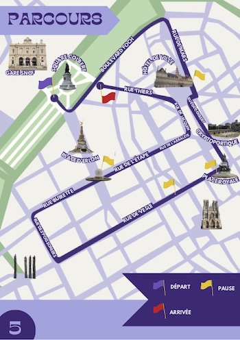 parcours marche des fiertes reims 2023