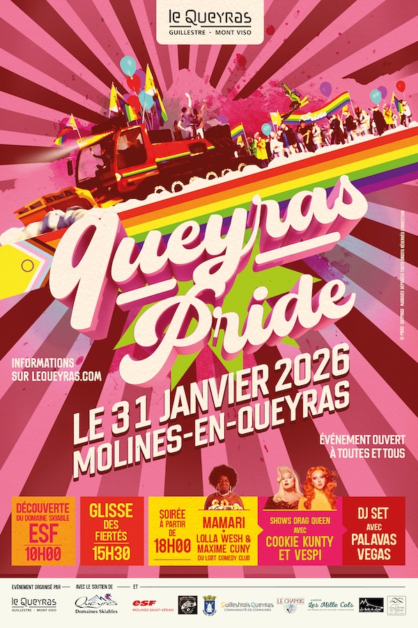 affiche Queyras Pride 2026