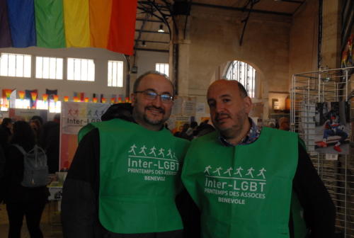 Les bénévoles de l'Inter-LGBT