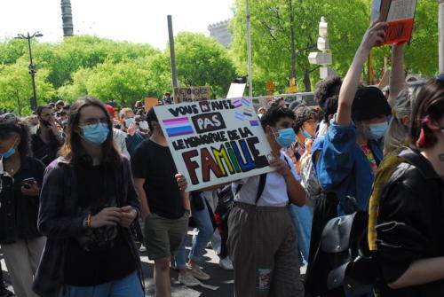 Marche Lesbienne du 25/04/2021 à Paris