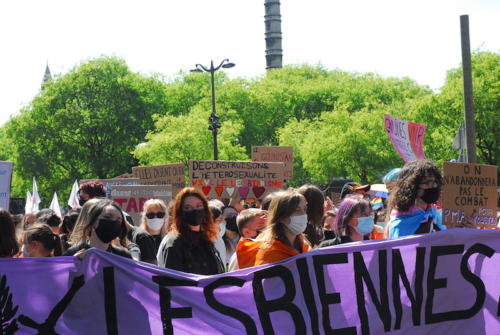 Marche Lesbienne du 25/04/2021 à Paris