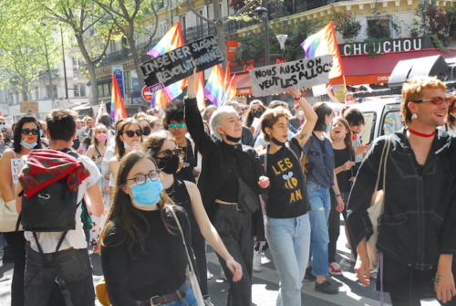 Marche Lesbienne du 25/04/2021 à Paris