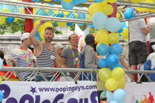 Char à la Marche des Fiertés LGBT+ Paris 25/06/2022