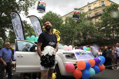 Char à la Marche des Fiertés LGBT+ Paris 25/06/2022