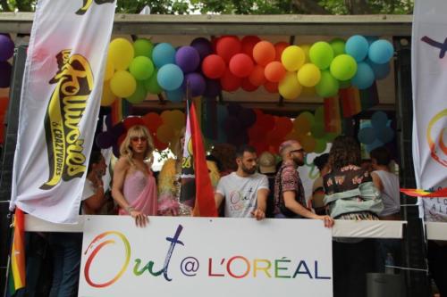 Char à la Marche des Fiertés LGBT+ Paris 25/06/2022